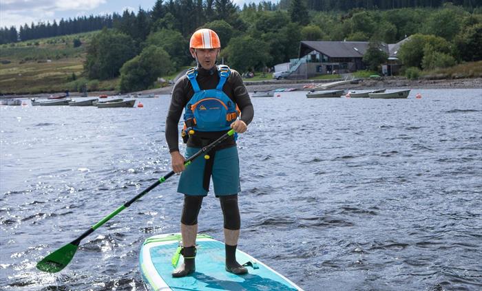 SUP at Llyn Brenig